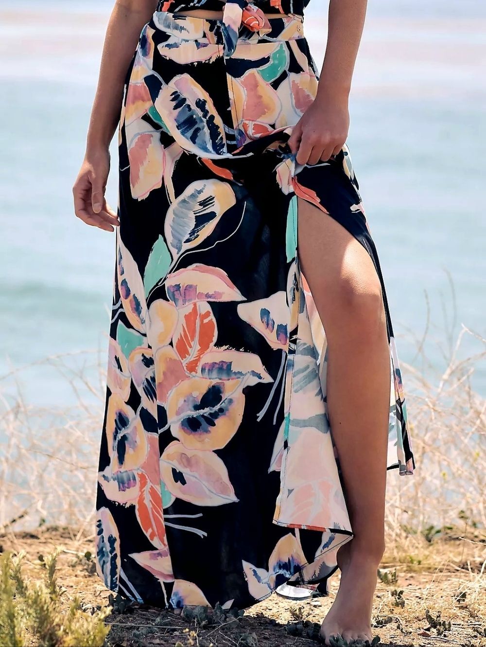 Maaji Anthropologie Summer Solstice Maxi Skirt - Size Medium